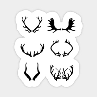 Deer Moose Elk Caribou Impala Reindeer Antler Magnet