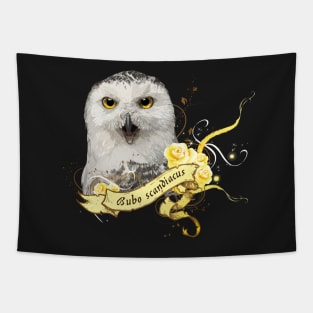 Snowy owl Tapestry