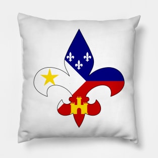 Cajun Fleur De Lis Pillow