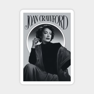 Joan Crawford (ver 2.) with the inscription Magnet