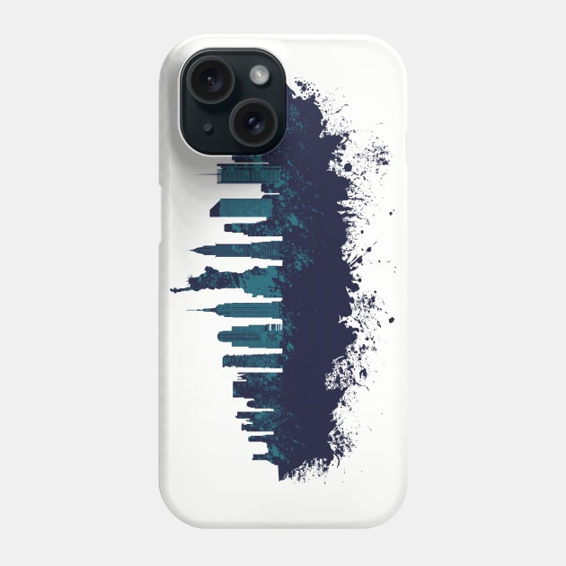 New York Skyline Phone Case by madeinchorley