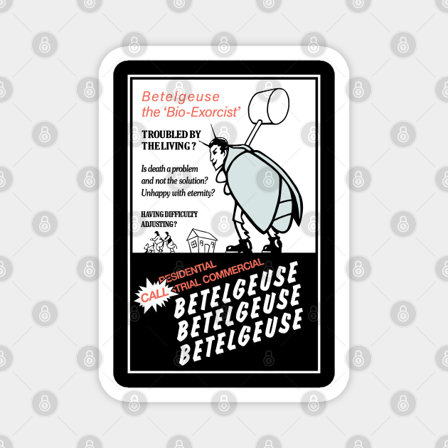 Beetlejuice Flyer Printable