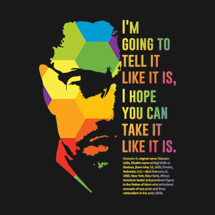 Malcolm X best inspiration T-Shirt