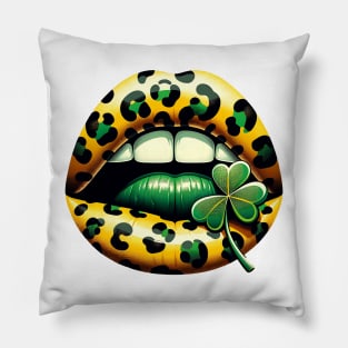 St Patrick Lips Pillow