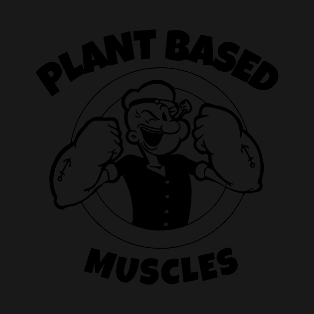 Powered by Plants Based Muscles Vegan Diet by RareLoot19