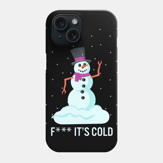 F*** It's Cold Phone Case by ryandraws_stuff