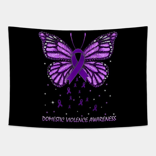 Domestic Violence Awareness Tapestry by sevalyilmazardal