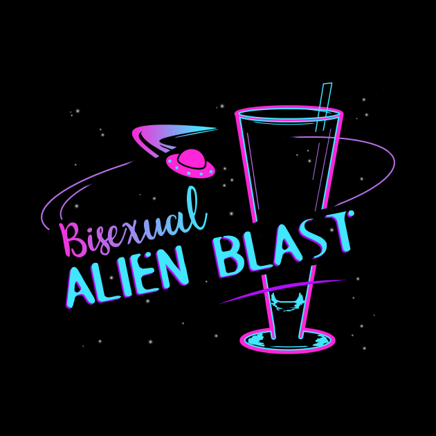 Bisexual Alien Blast by mint_tees