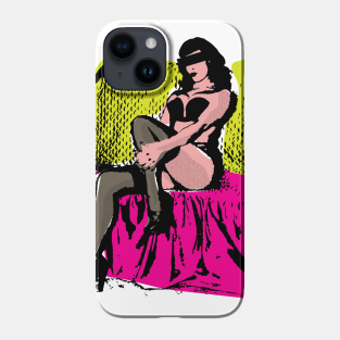 pop art style phone case