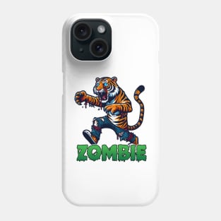 Tiger  Zombie Phone Case