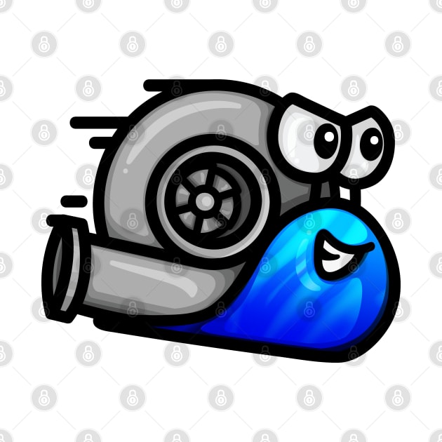 Turbo Snail - Ocean by hoddynoddy