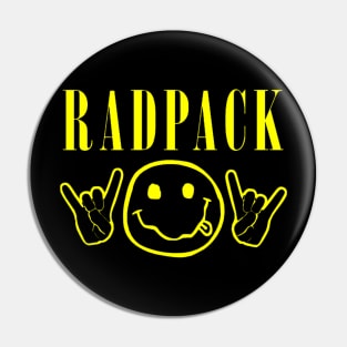 Rock & Rad (Yellow Logo) Pin