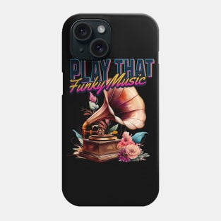 Funky Music Gramophone Phone Case