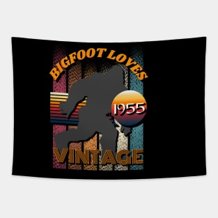 Bigfoot Loves Vintage 1955 Tapestry