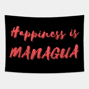 Happiness is Managua Tapestry