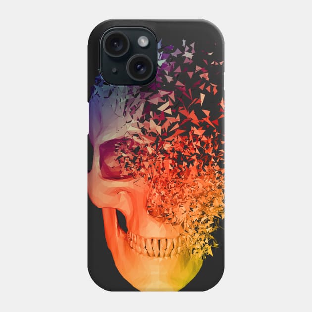 Caveira low poly Phone Case by caveira