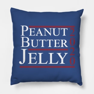 Peanut Butter and Jelly 2020 Funny Political Campaign Shirt Pillow