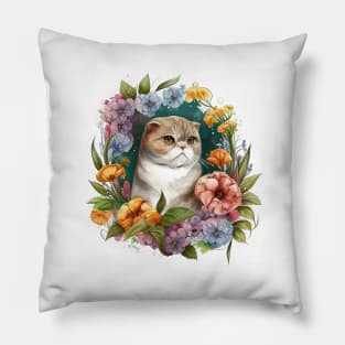 Scottish Fold Pillow