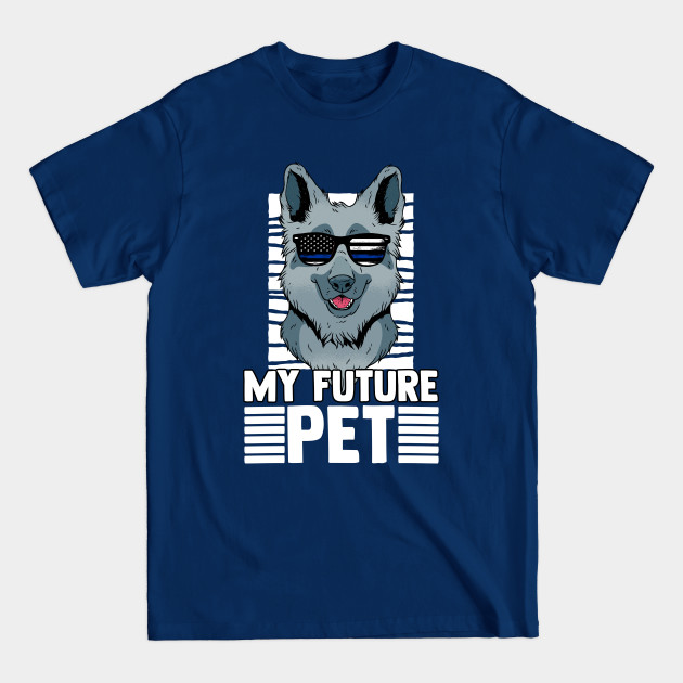 Discover My Future Police Dog Pet For A Police Trainee Future Cop - Future Police - T-Shirt