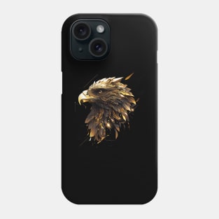 gold eagle Phone Case