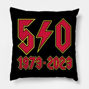 AC DC 50th Pillow