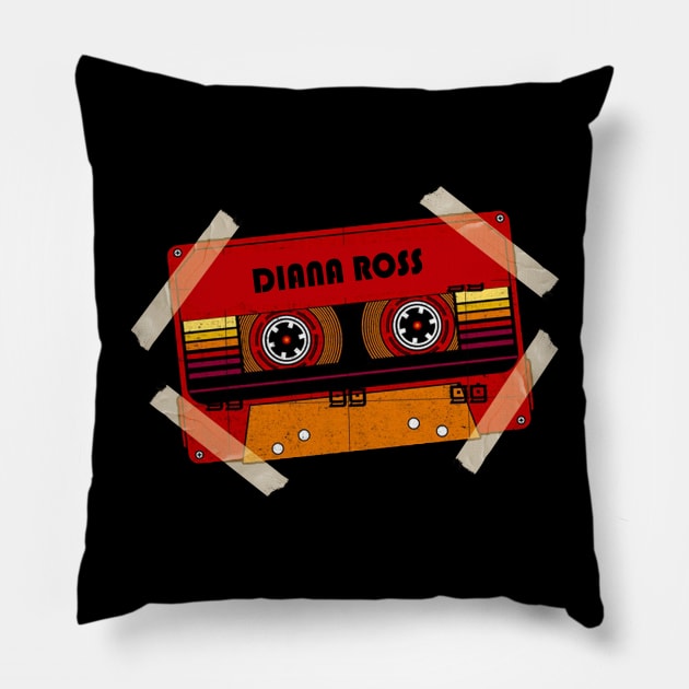 diana ross Pillow by sungchengjie_art