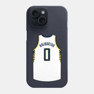 Tyrese Haliburton Indiana Jersey Qiangy Phone Case