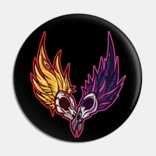 rakan y xayah plume kintsugi Pin