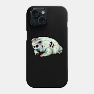 Zombie toad drawing Phone Case