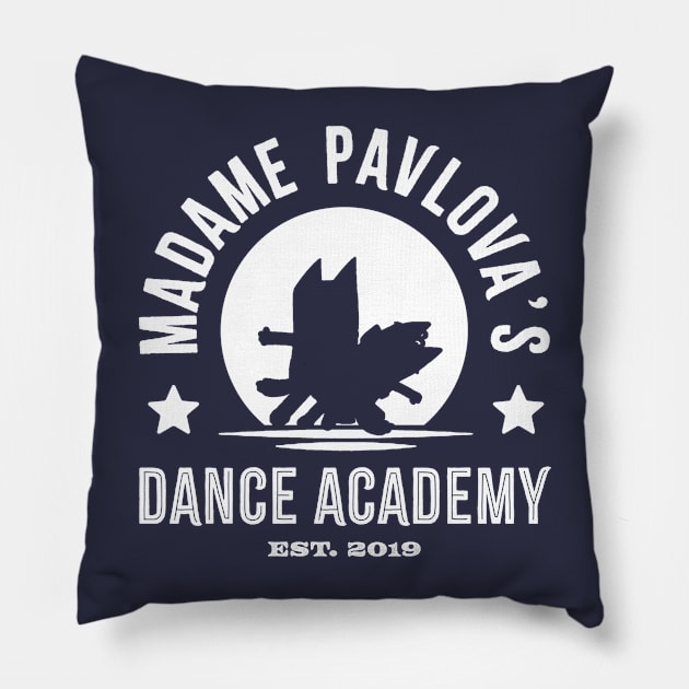 Madame Pavlova's Dance Academy Pillow by StebopDesigns