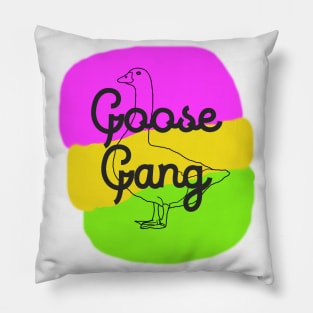 goose gang Pillow