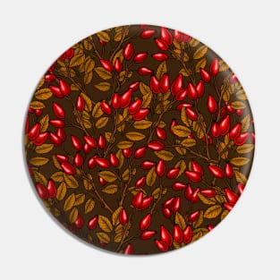 Rose hips 2 Pin