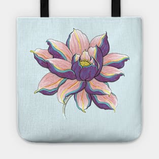 Violet Lotus Tote