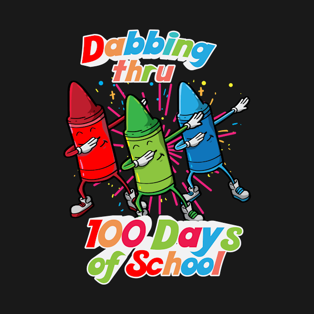 100 Days of School Dabbing by KAWAIITEE