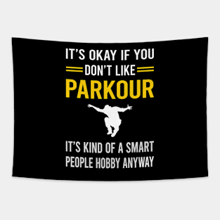 Smart People Hobby Parkour Tapestry