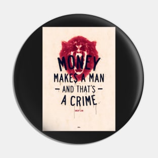 A CRIME (VARIANT) Pin