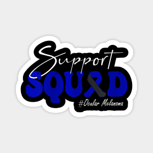 Ocular Melanoma Awareness  Black Support Squad Magnet