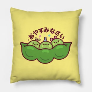 Edamame Kawaii Pillow