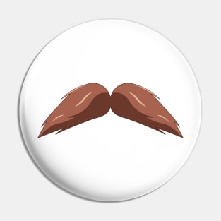 Mustache Pin