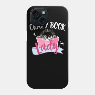 Crazy Book Lady Phone Case