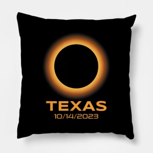 Annular Solar Eclipse October 2023 Texas Astronomy Pillow