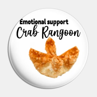 Crab Rangoon| Meme stickers, adult Shirt, stickers, self care stickers Pin