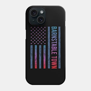 Blue Red Flag - Barnstable Town Phone Case