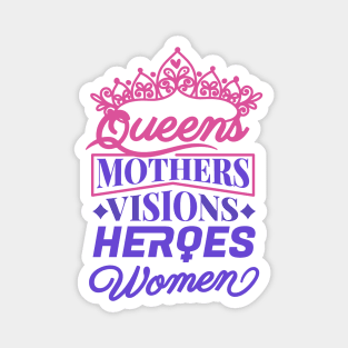 Queen of Everything | Inspiring Mom Quote | Mothers Day Gifts | Mom Gift Ideas Magnet