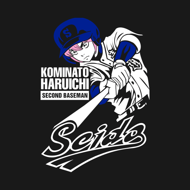 Haruichi Kominato - Diamond No Ace by hnmarart