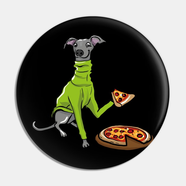 Italian Dog Pin by LetsBeginDesigns