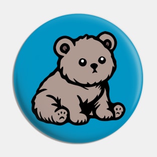 Baby Bear Cub Pin