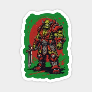 Ork warrior Magnet