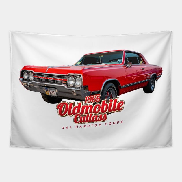 1965 Oldsmobile Cutlass 442 Hardtop Coupe Tapestry by Gestalt Imagery