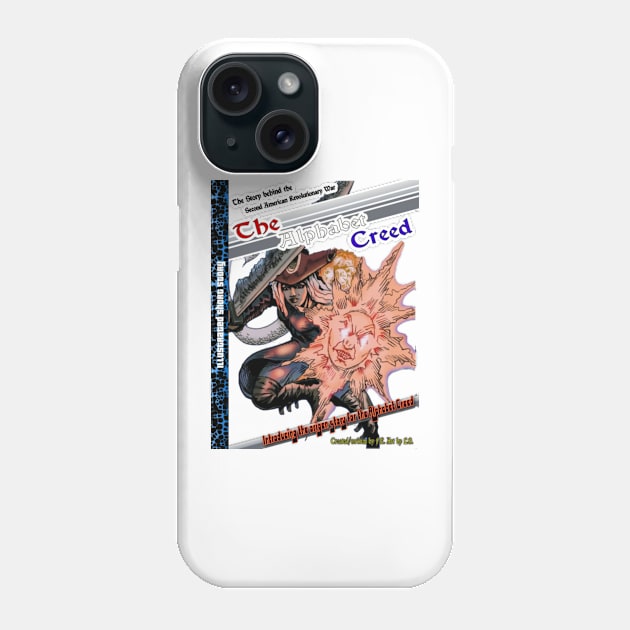 Alphabet Creed Illustrated Story Cover 1 Phone Case by Forms Theory Comics